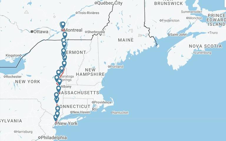 This Gorgeous Amtrak Route Through New York Might Be The Prettiest In ...